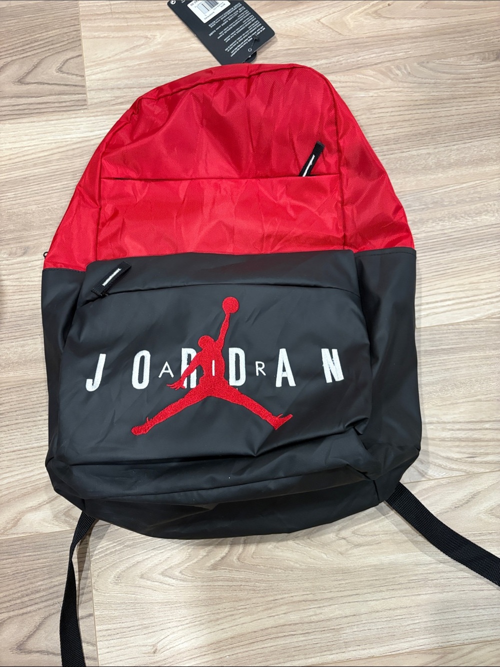 NWT Jordan Red and Black Jumpman Backpack
